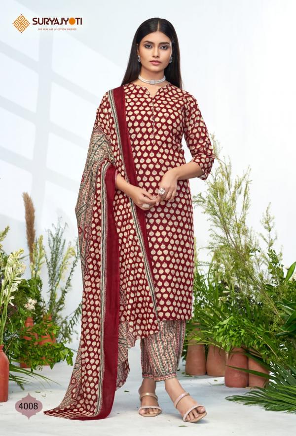 Suryajyoti Priyal Vol-4 – Kurti With Afghani Pant & Dupatta